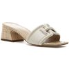 Women Sam Edelman Sandals | Waylon Sandal Modern Ivory Leather