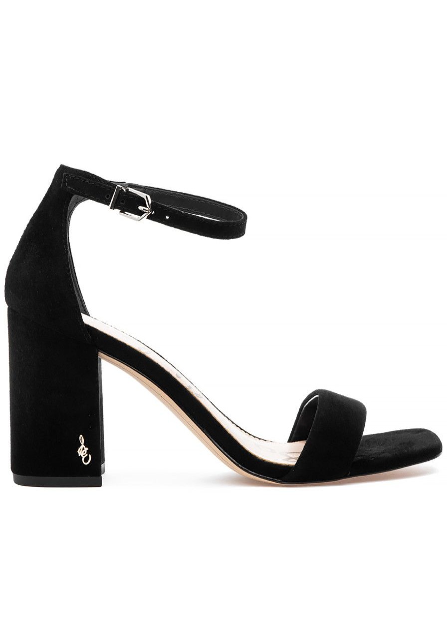 Women Sam Edelman Sandals | Daniella Sandal Black Suede