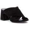 Women 275 Central Sandals | Lauren Sandal Black Suede