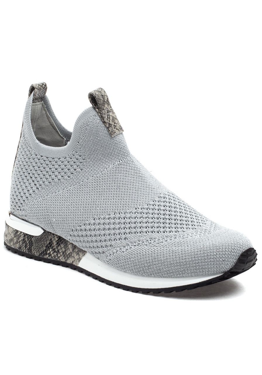 Women Urban Sport Sneakers | Orion Sneaker Grey Knit