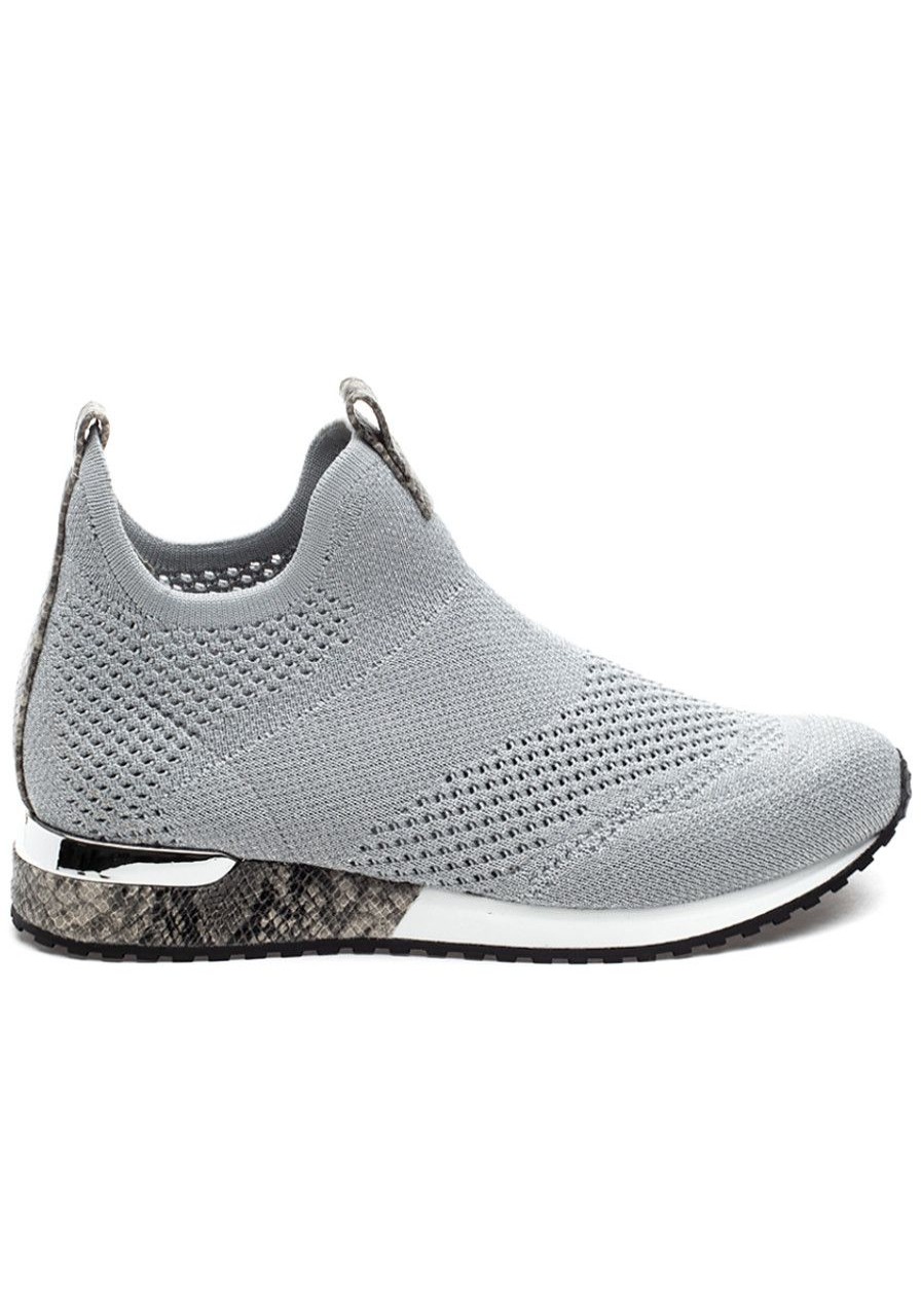 Women Urban Sport Sneakers | Orion Sneaker Grey Knit