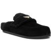 Women 275 Central Mules & Clogs | Evette Clog Black Suede