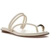 Women Vince Sandals | Lucila Sandal Marble Cream Leather
