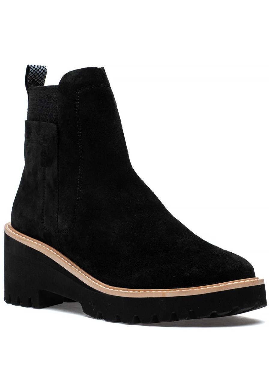 Women Jildor Boots | Mj Boot Black Waterproof Suede