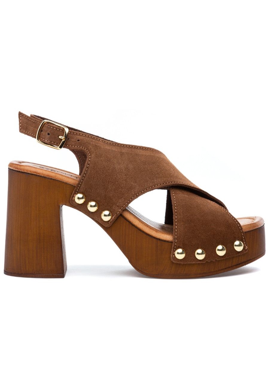 Women 275 Central Sandals | Shepard Sandal Cuoio Suede