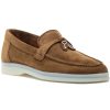 Women 275 Central Flats | Fischer Loafer Chestnut Suede