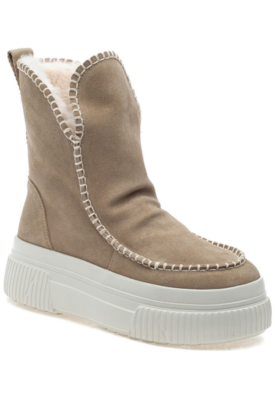 Women J/Slides Boots | Ely Boot Taupe Suede