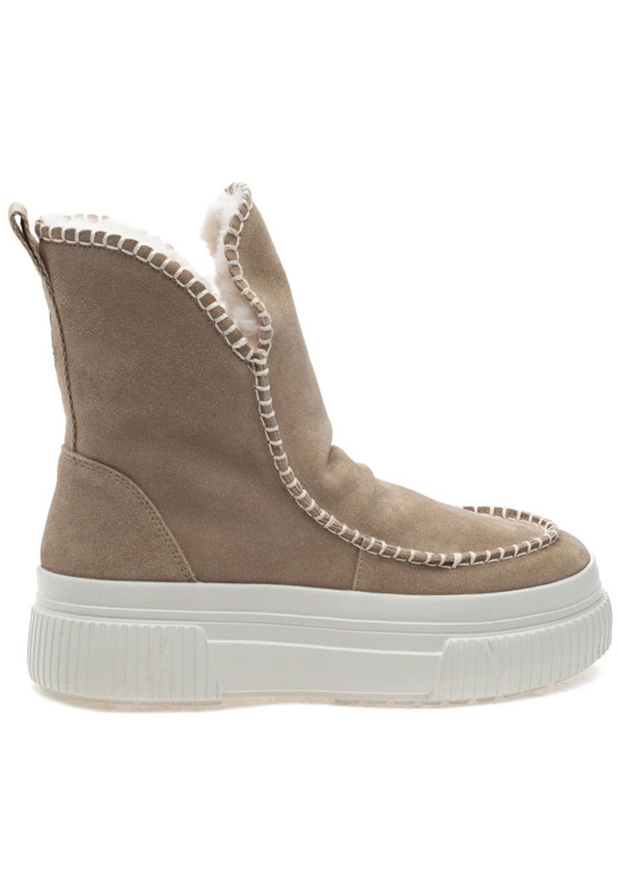Women J/Slides Boots | Ely Boot Taupe Suede