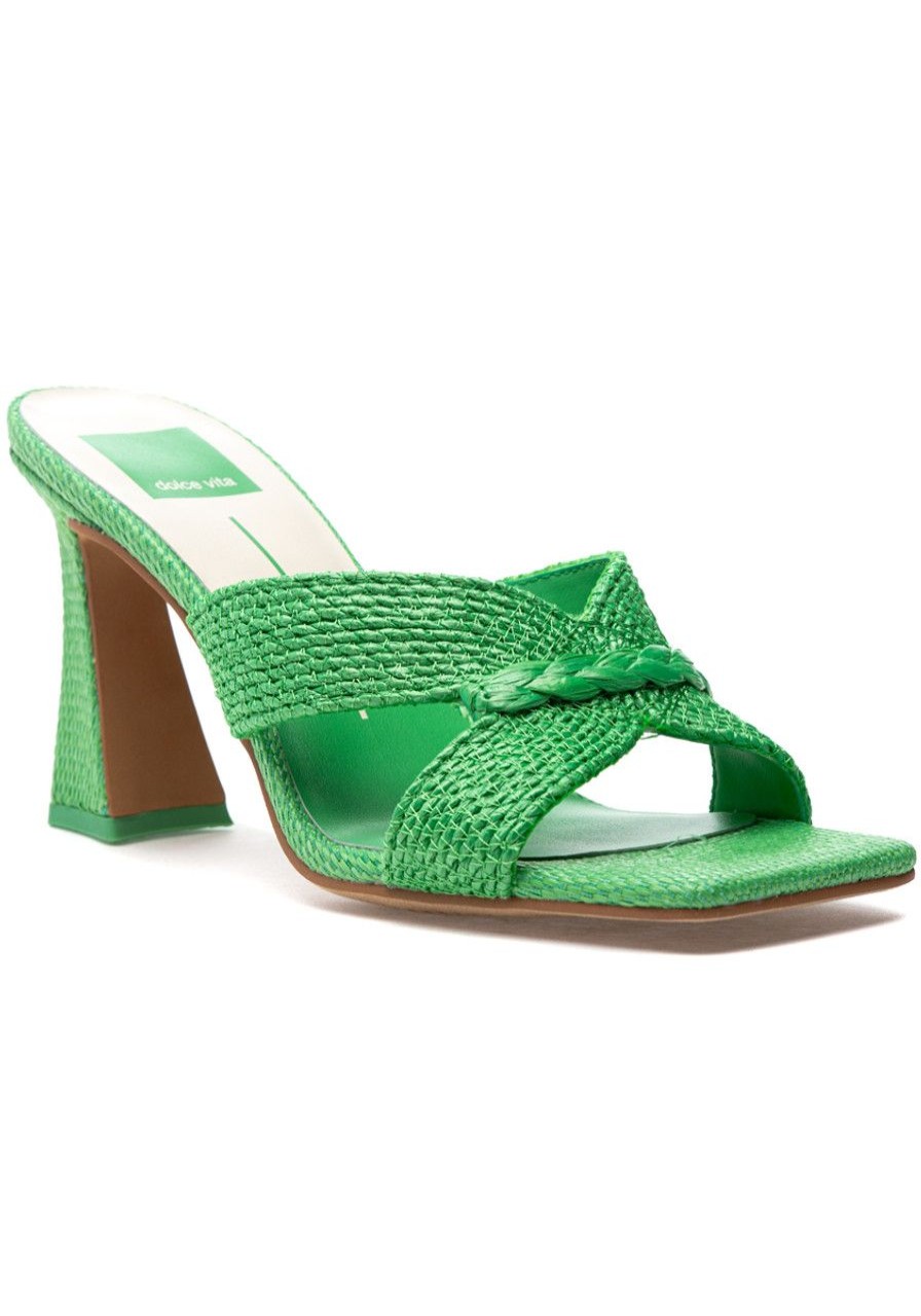 Women Dolce Vita Sandals | Nitro Sandal Seaglass Raffia