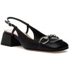 Women 275 Central Flats | Clarkson Flat Black Leather