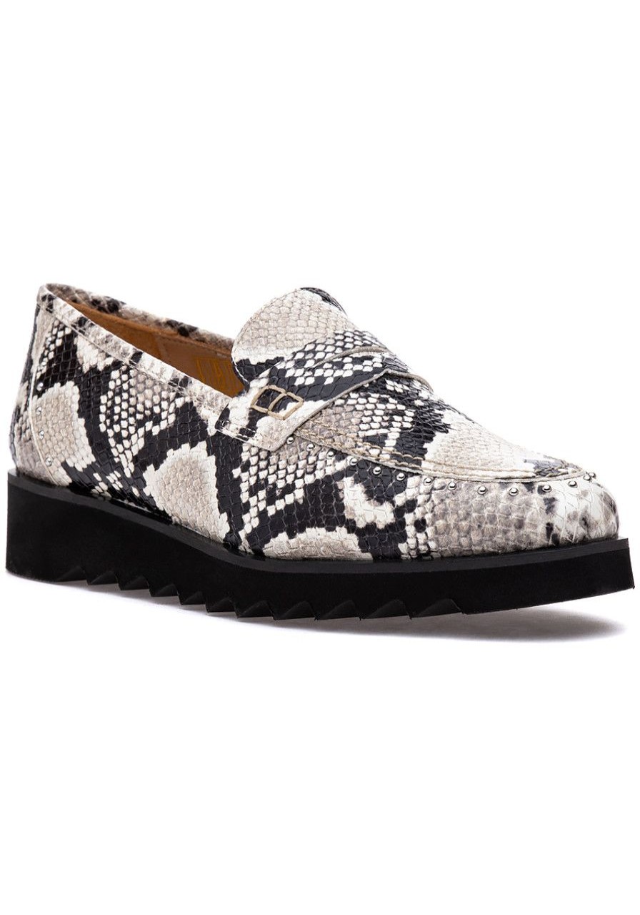 Women 275 Central Loafers & Oxfords | Peter Loafer Natural Snake