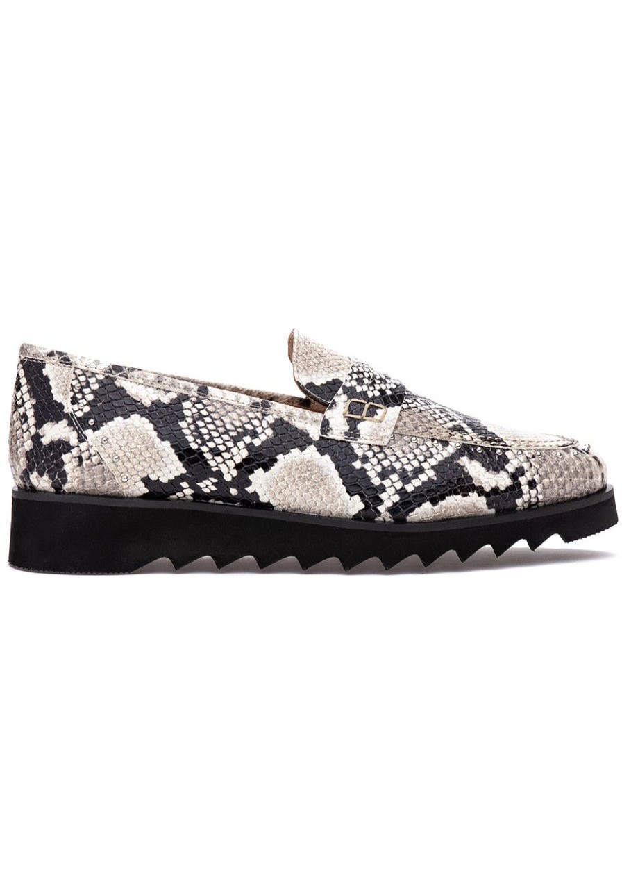 Women 275 Central Loafers & Oxfords | Peter Loafer Natural Snake