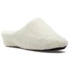 Women Jacques Levine Slippers | Fuzzy Slipper White