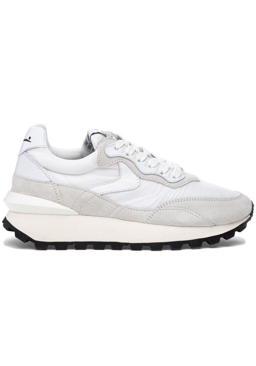 Women Voile Blanche Sneakers | Qwark Hype Woman Sneaker White