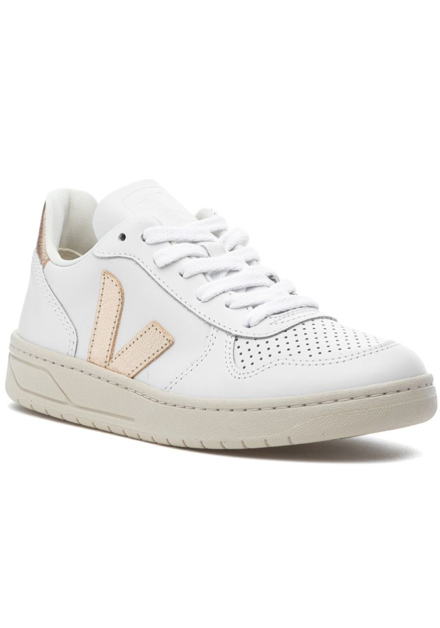 Women Veja Sneakers | V-10 Sneaker Extra White/Platine