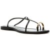 Women Jeffrey Campbell Sandals | Pacifico Sandal Black Leather