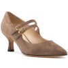 Women 275 Central Pumps | Francia Pump Taupe Suede