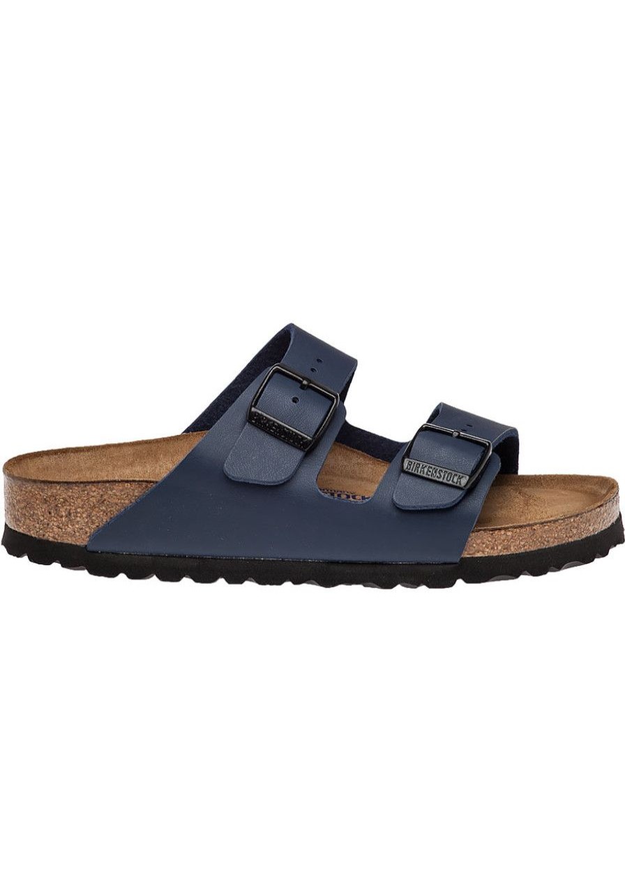 Women Birkenstock Sandals | Arizona Sandal Navy Birko-Flor