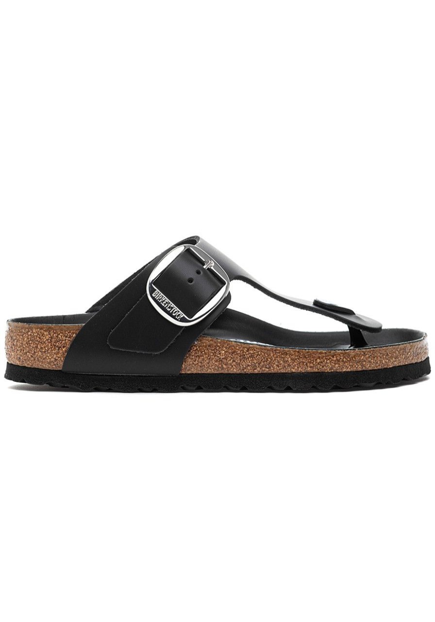 Women Birkenstock Sandals | Gizeh Big Buckle Sandal Black