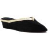 Women Jacques Levine Slippers | 4640 Slipper Black/Gold