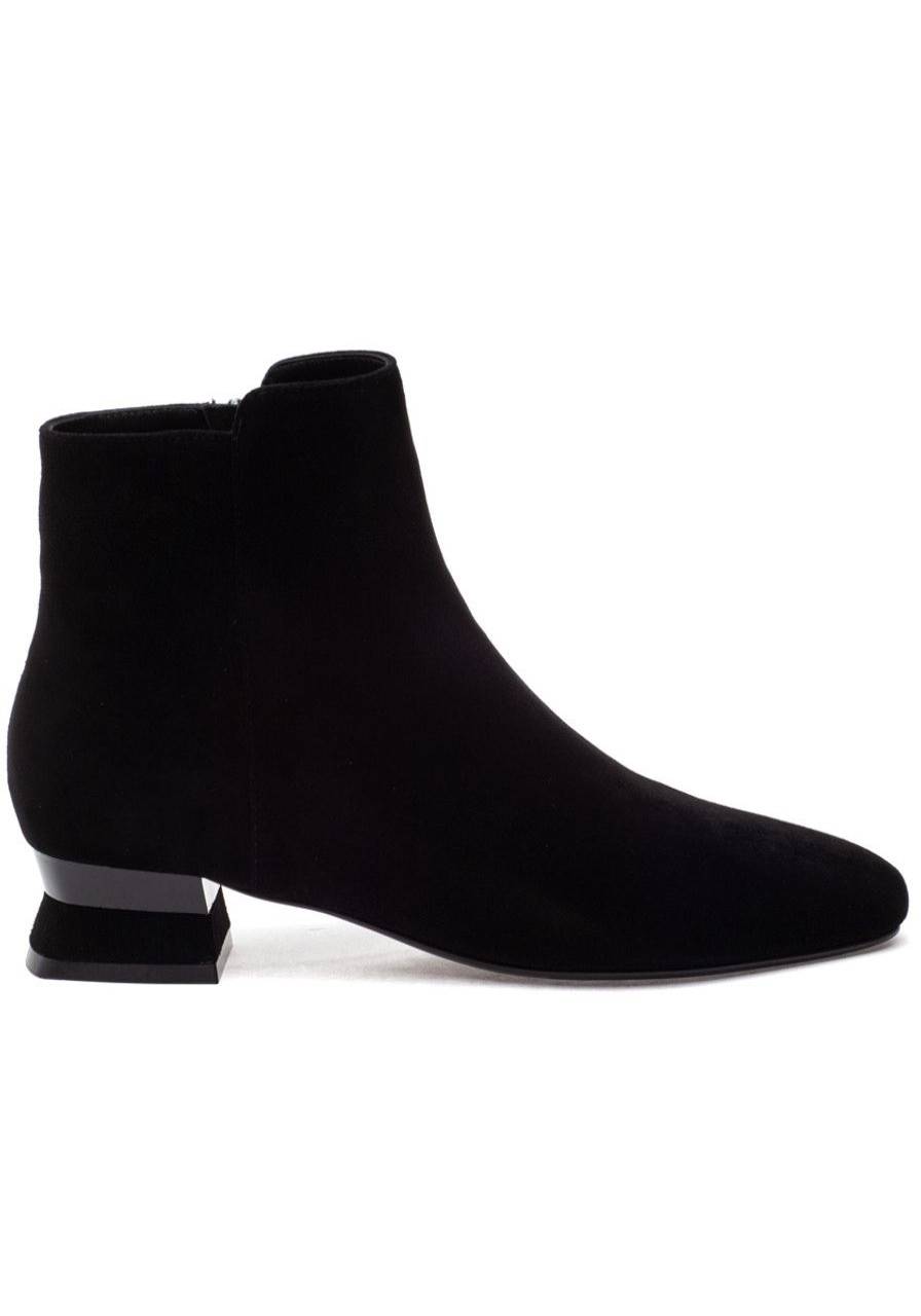 Women Jildor Boots | Pensee Boot Black Suede