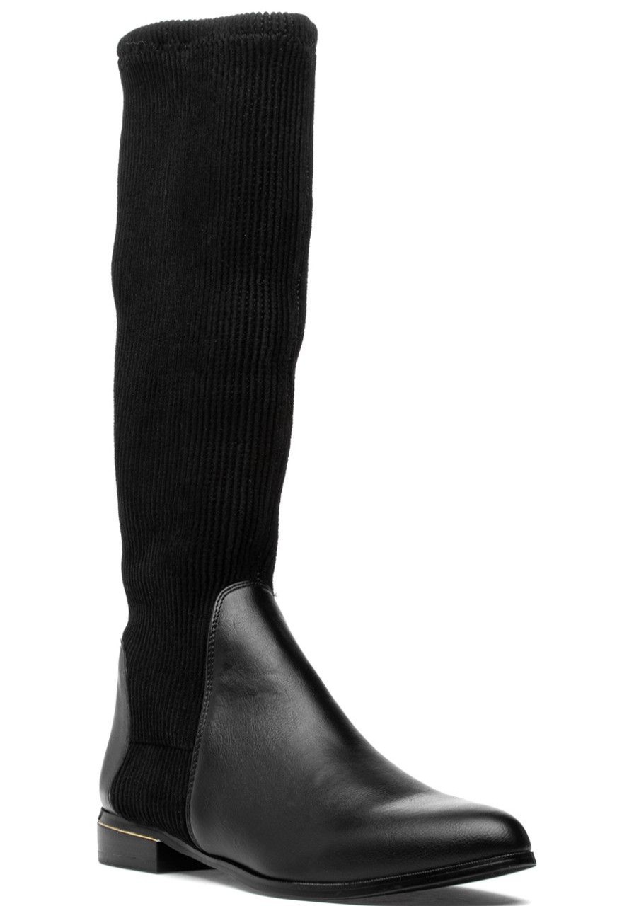 Women Chelsea Crew Boots | El Nuno Boot Black