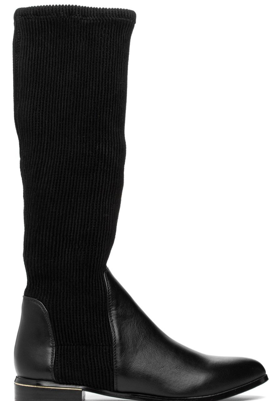 Women Chelsea Crew Boots | El Nuno Boot Black