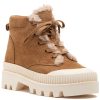 Women Silent D Boots | Peato Boot Dark Tan Beige