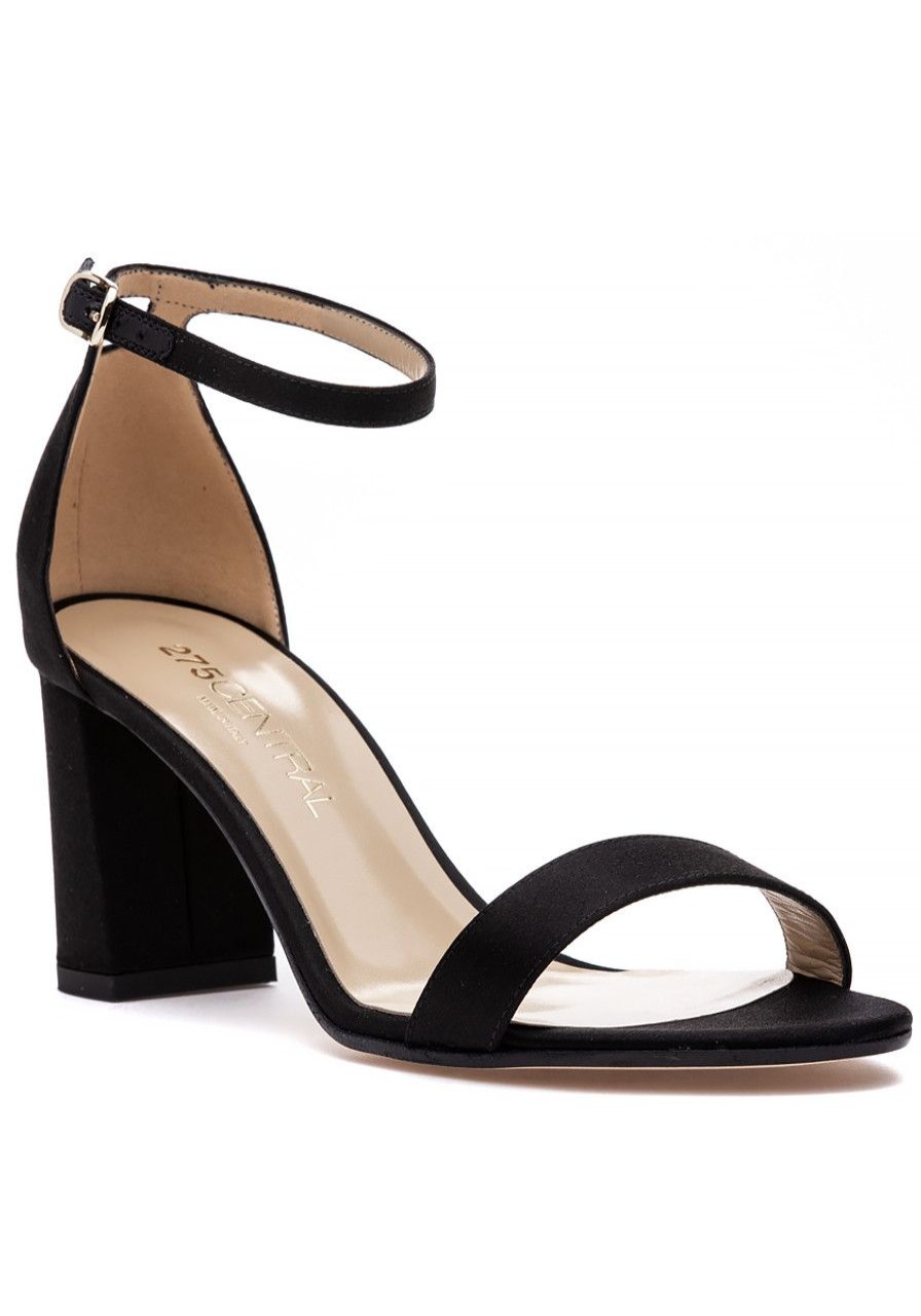 Women 275 Central Sandals | Nasty Sandal Black Satin