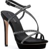 Women Pelle Moda Pumps | Oyla 2 Sandal Black