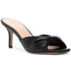 Women Veronica Beard Sandals | Melli Sandal Black Leather