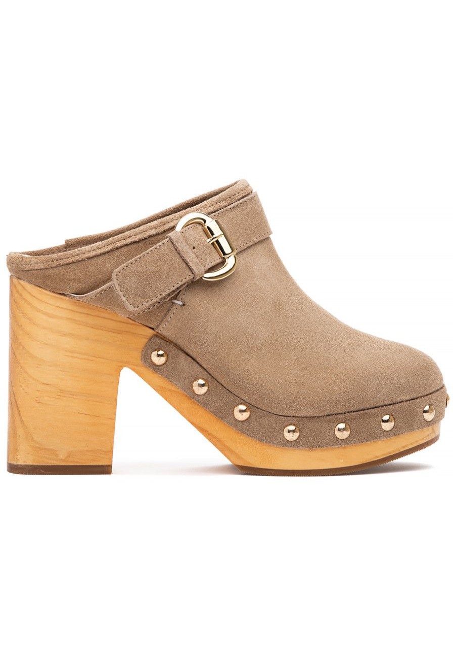 Women Steve Madden Mules & Clogs | Hilde Mule Tan Suede