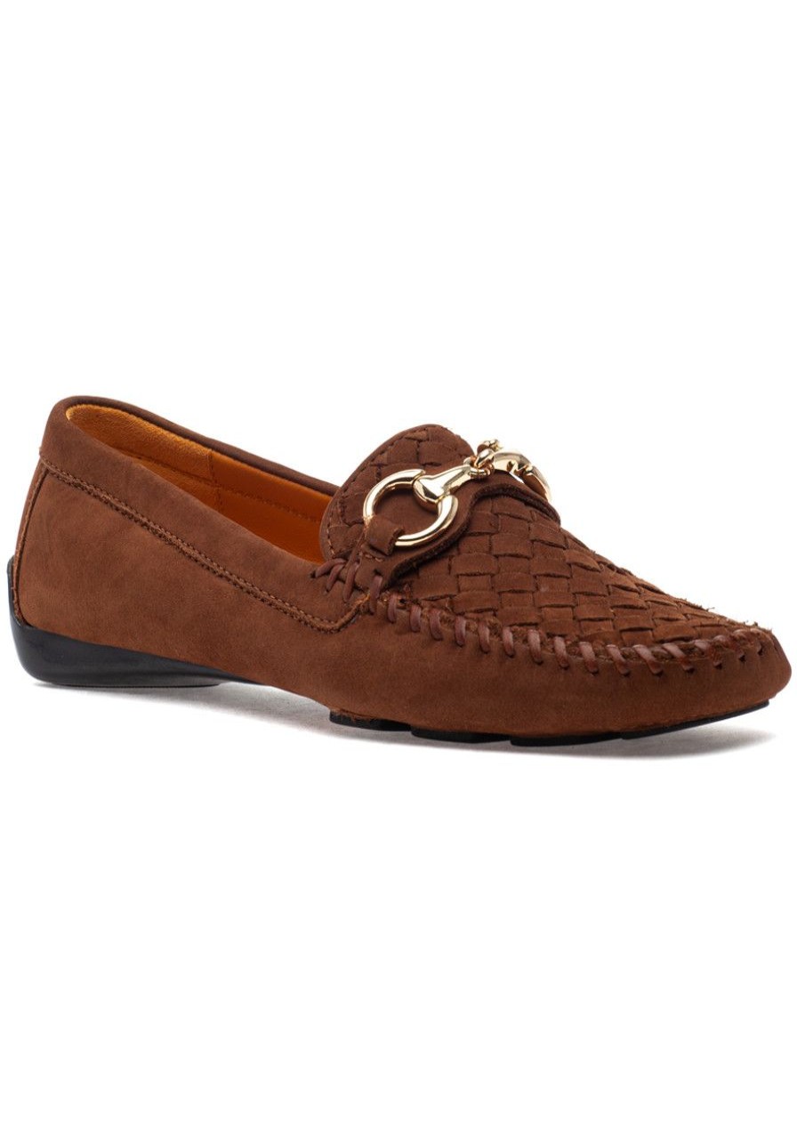 Women Robert Zur Loafers & Oxfords | Perlata Loafer Sigaro Cashmere Suede