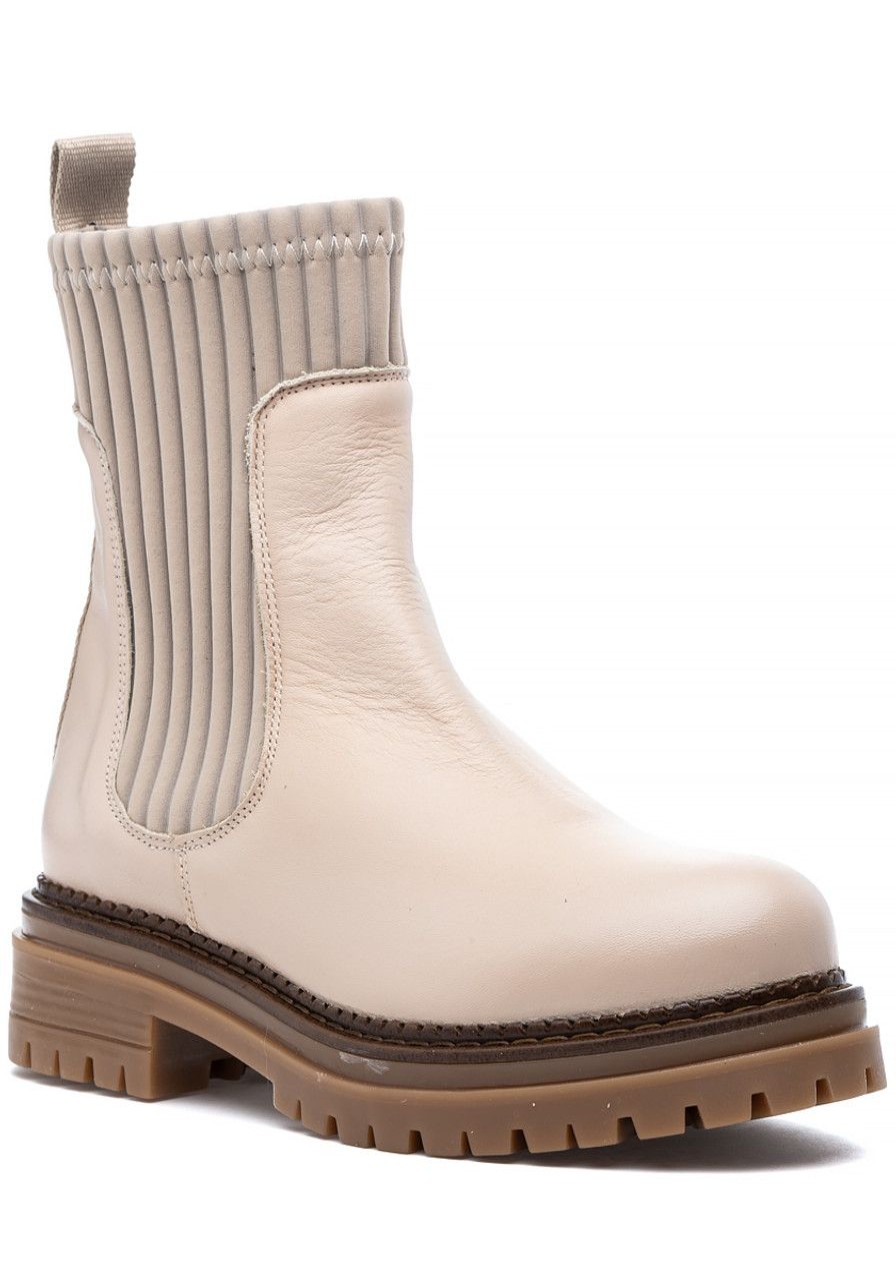 Women 275 Central Boots | Kylie Boot Beige Leather