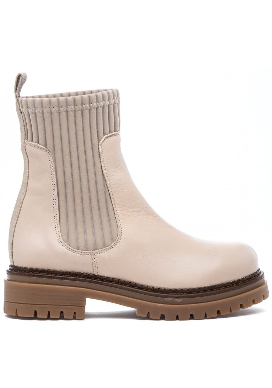 Women 275 Central Boots | Kylie Boot Beige Leather
