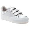 Women J/Slides Sneakers | Gennie Sneaker Silver Leather