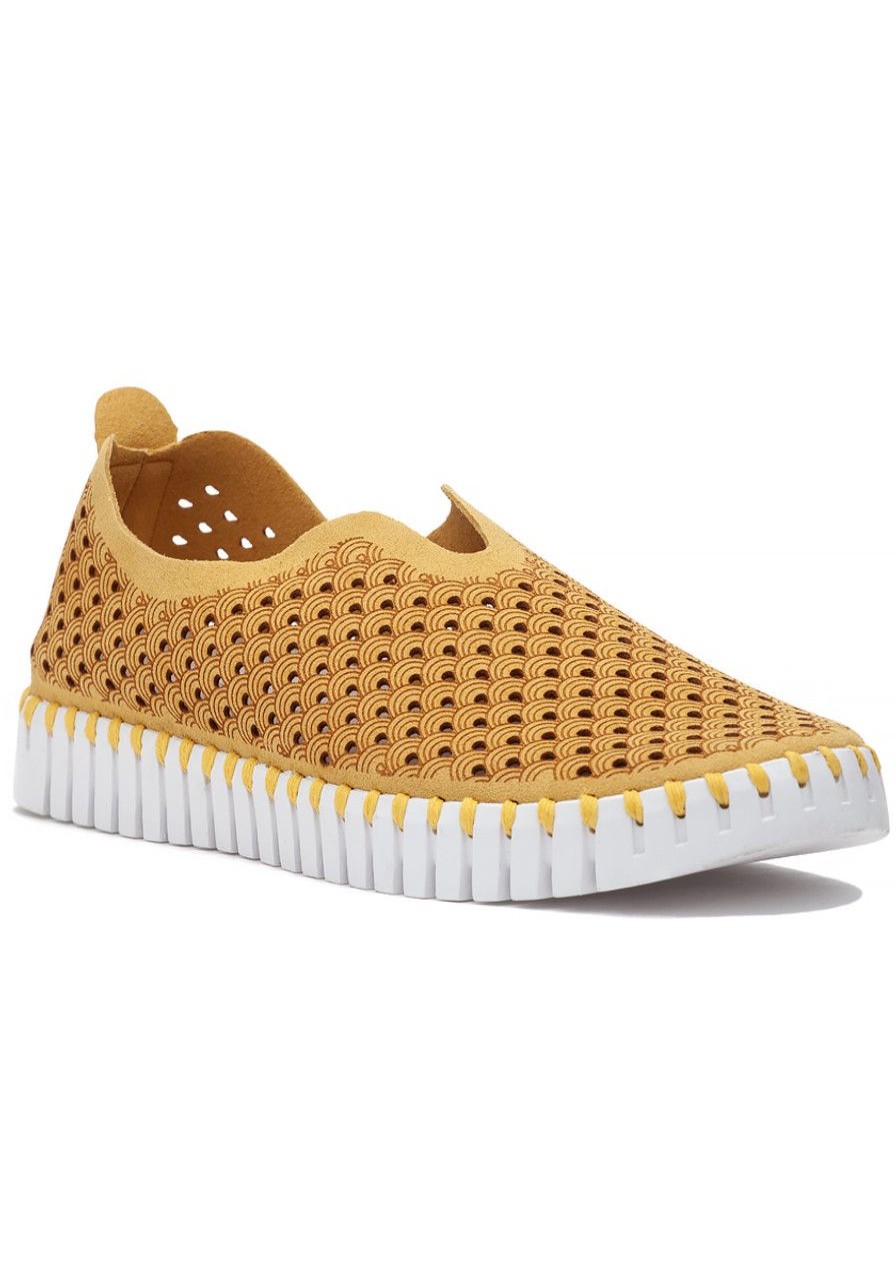 Women Ilse Jacobsen Sneakers | Tulip Sneaker Golden Rod