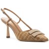 Women 275 Central Pumps | Crystal Pump Natural Raffia