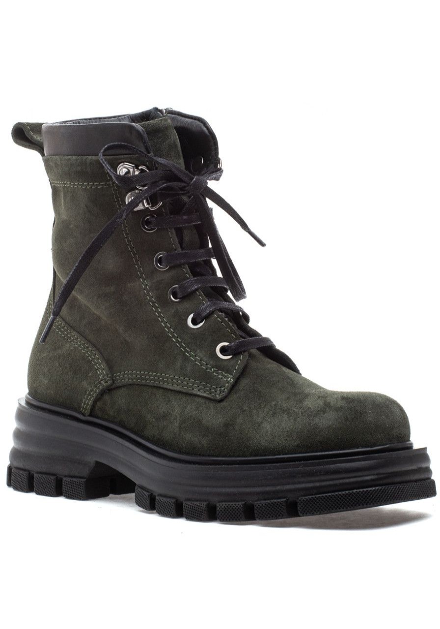 Women 275 Central Boots | Quincy Boot Olive Suede
