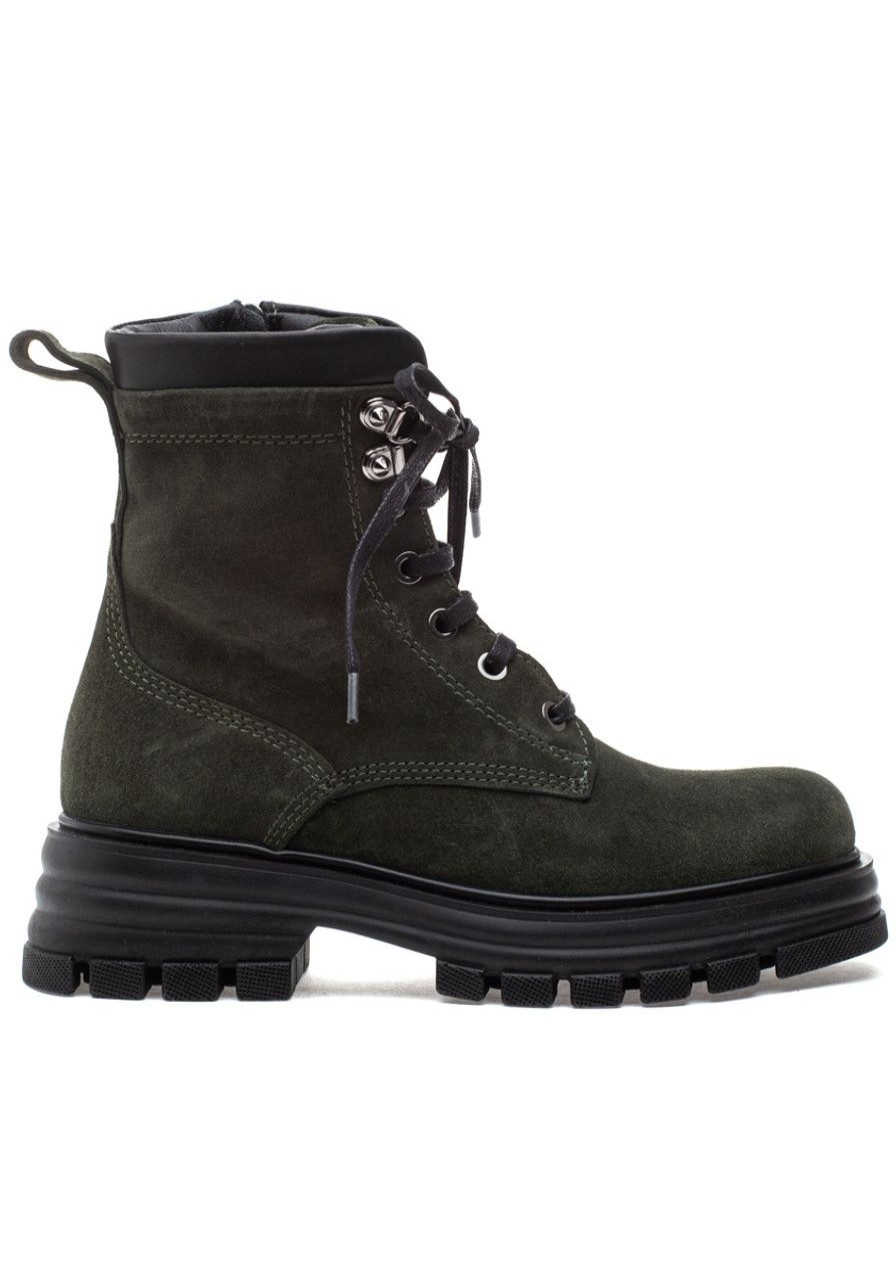 Women 275 Central Boots | Quincy Boot Olive Suede