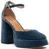 Women Roberto Festa Pumps | Niela Pump Blue Velvet